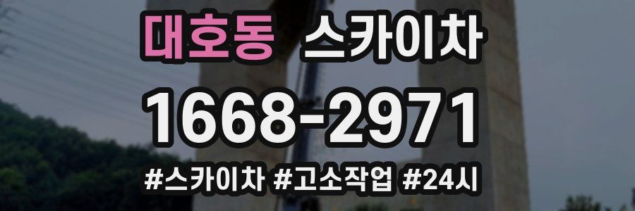 대호동 스카이차