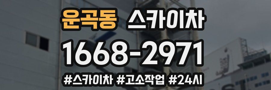 운곡동 스카이차