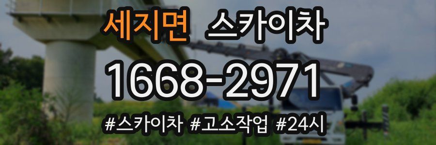 세지면 스카이차