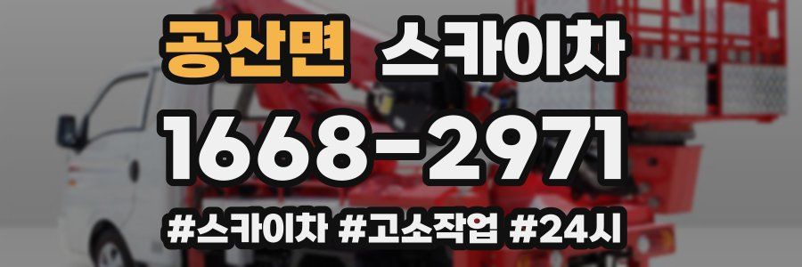 공산면 스카이차