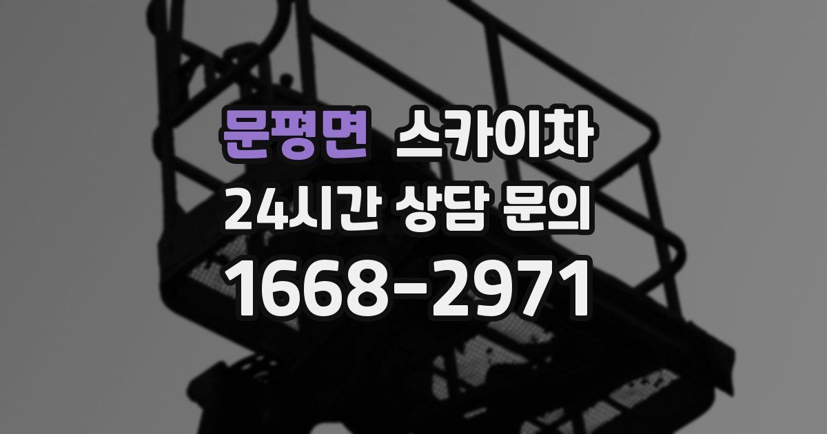 문평면 스카이차