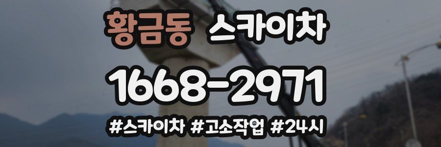 황금동 스카이차