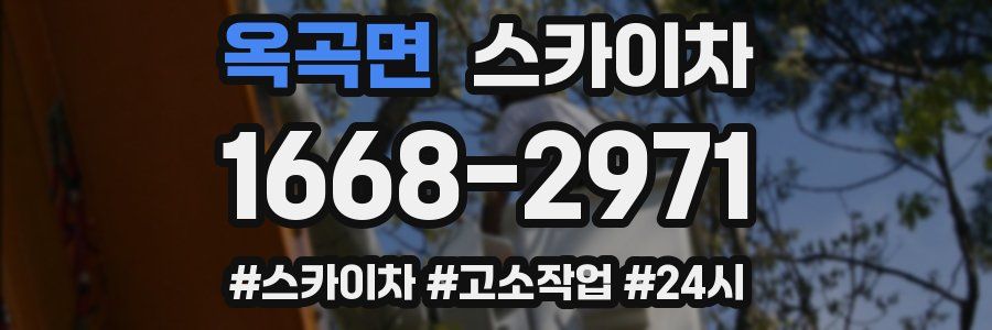 옥곡면 스카이차