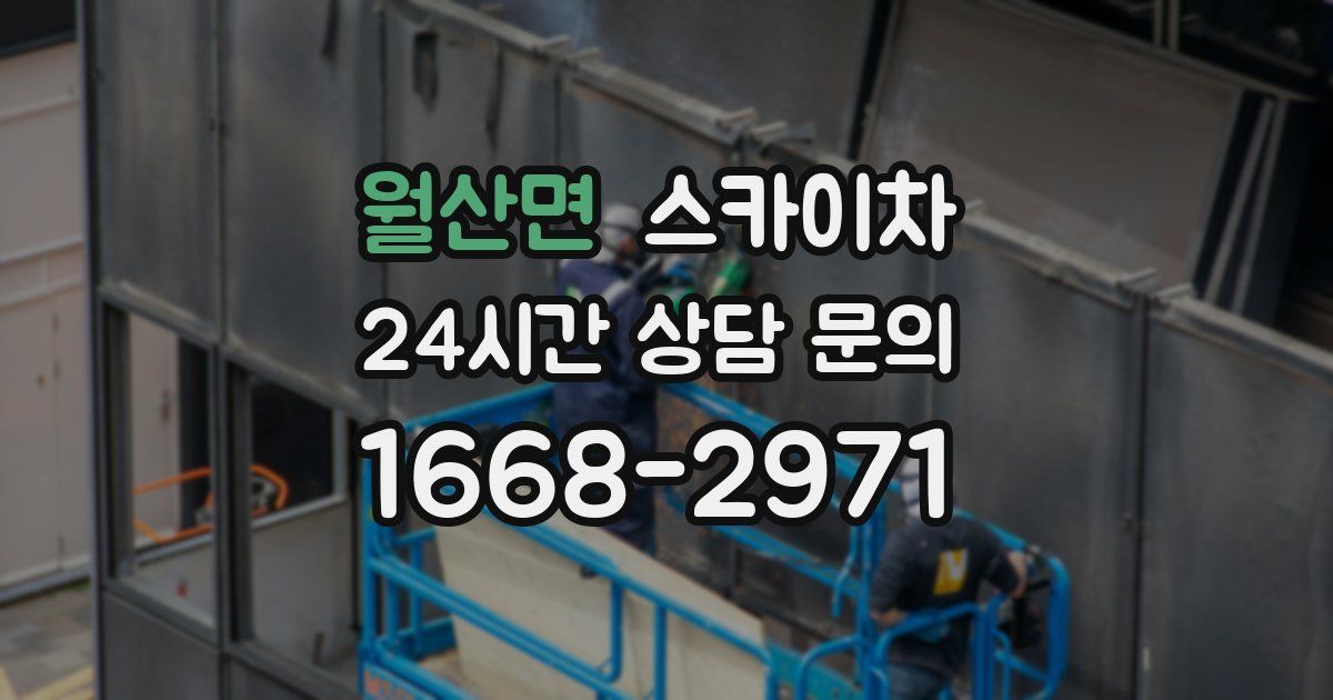 월산면 스카이차