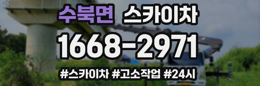 수북면 스카이차