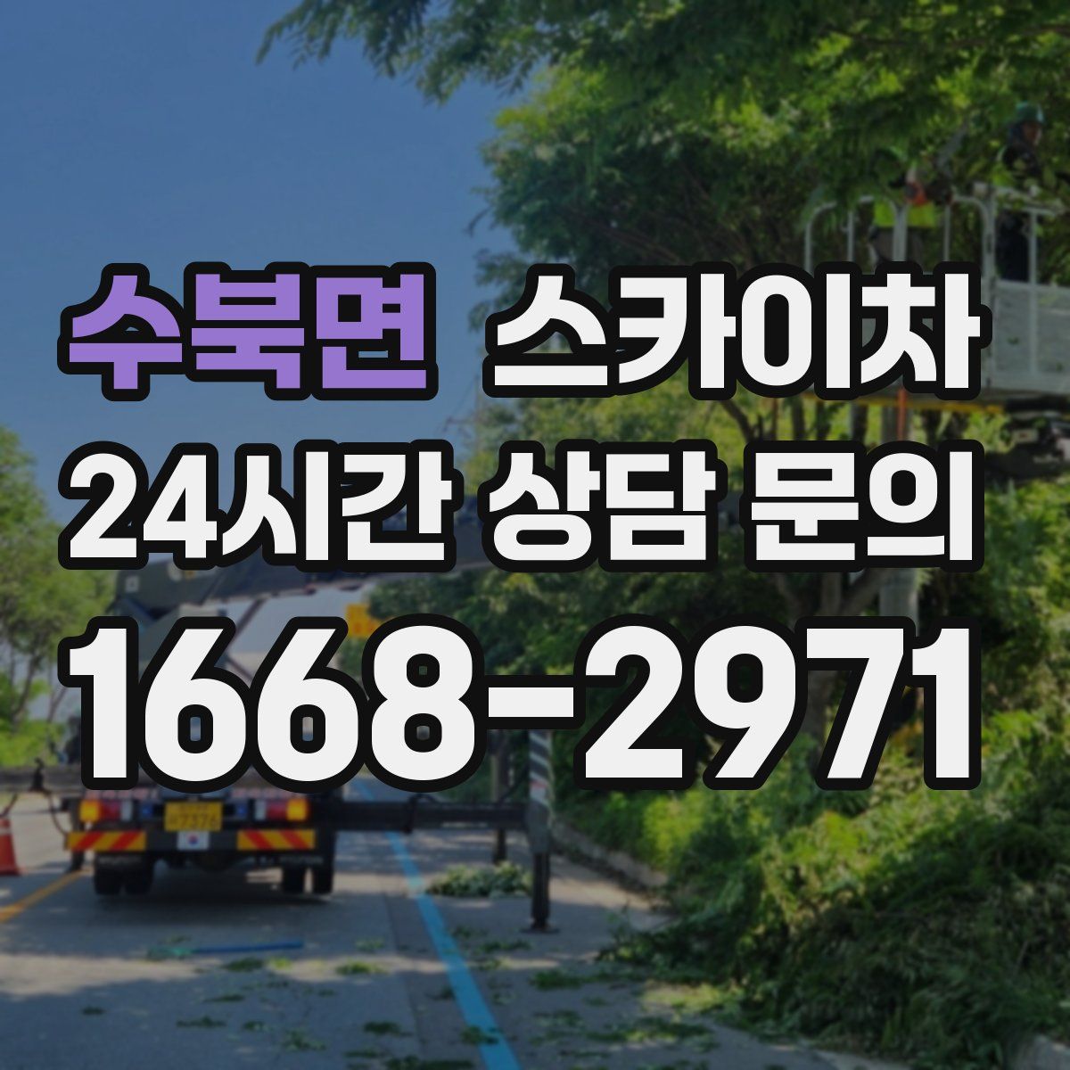 수북면 스카이차