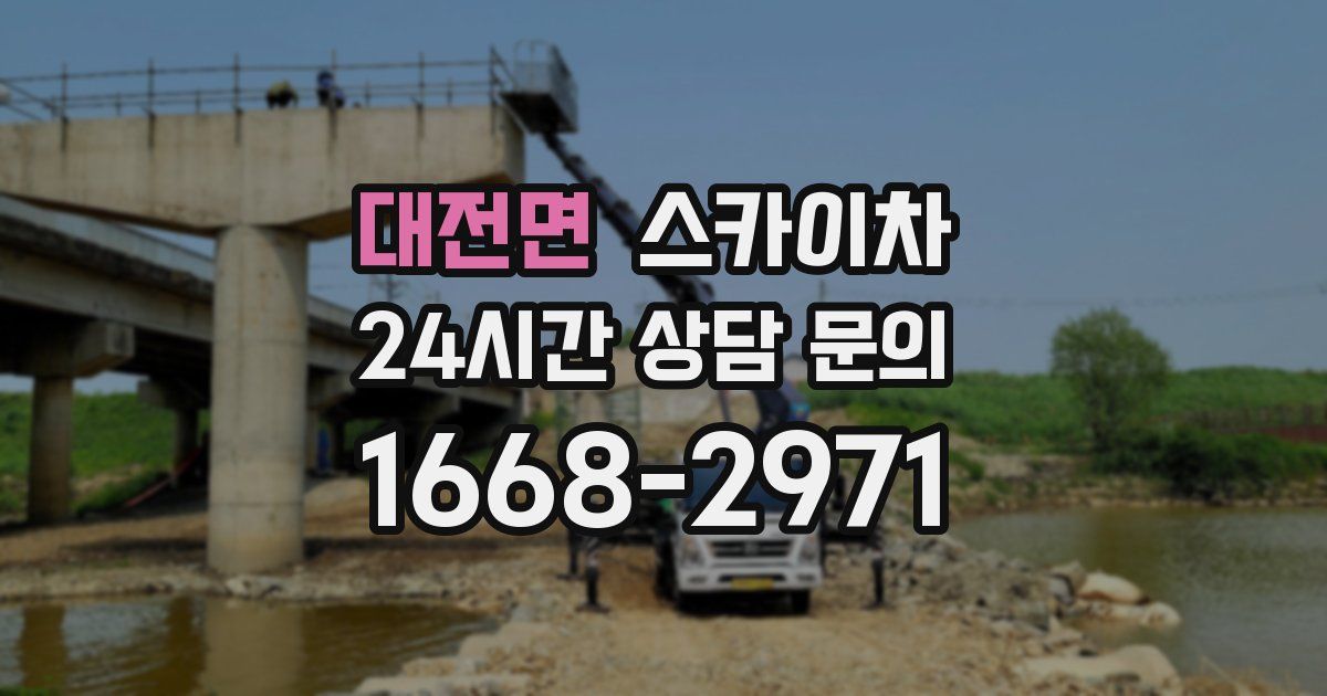 대전면 스카이차