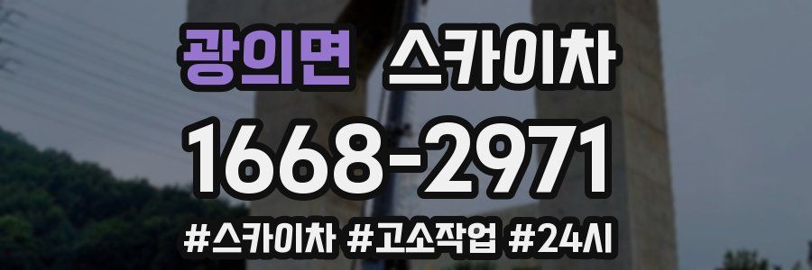 광의면 스카이차