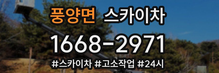 풍양면 스카이차