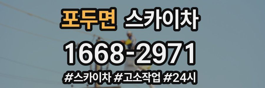 포두면 스카이차