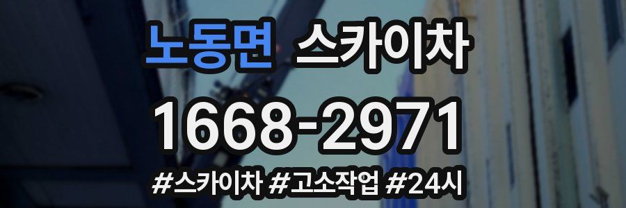 노동면 스카이차