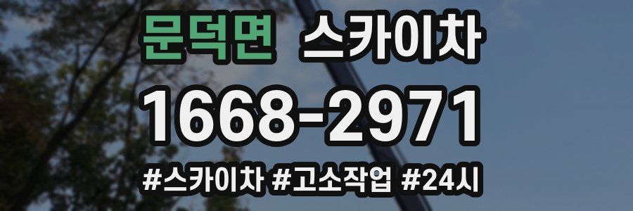 문덕면 스카이차