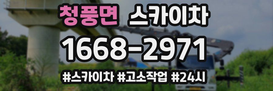 청풍면 스카이차