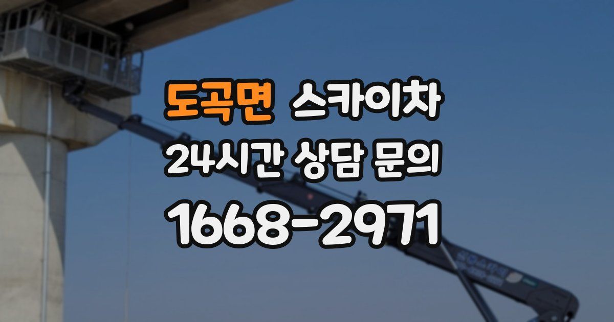 도곡면 스카이차