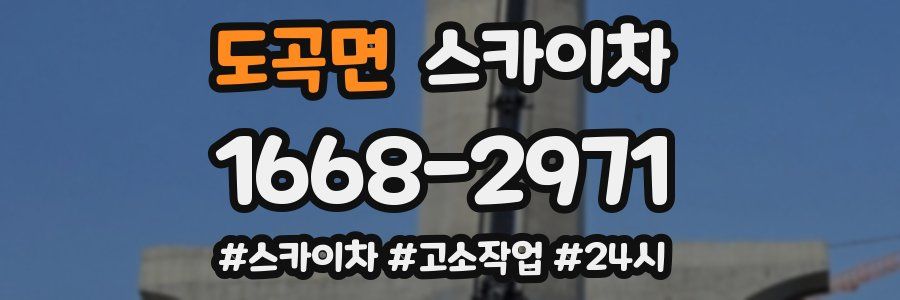 도곡면 스카이차