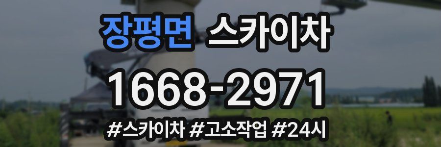 장평면 스카이차
