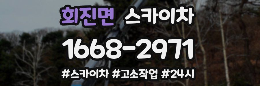 회진면 스카이차