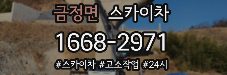 금정면 스카이차