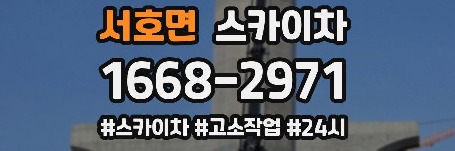 서호면 스카이차