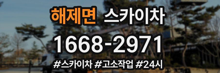 해제면 스카이차