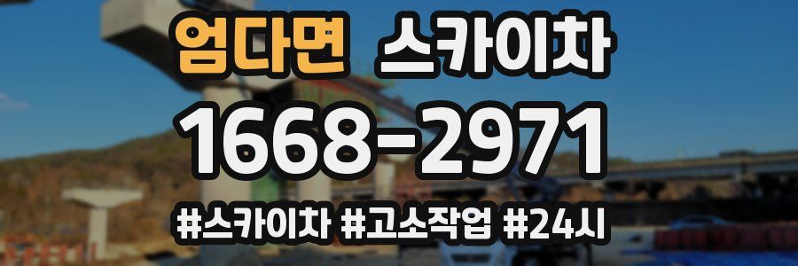 엄다면 스카이차