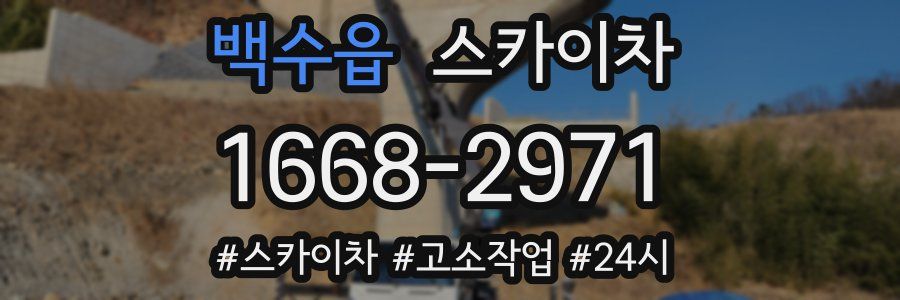 백수읍 스카이차