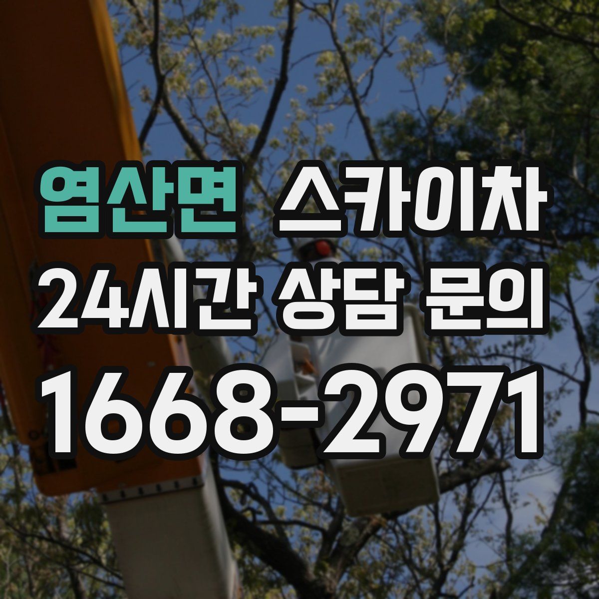 염산면 스카이차