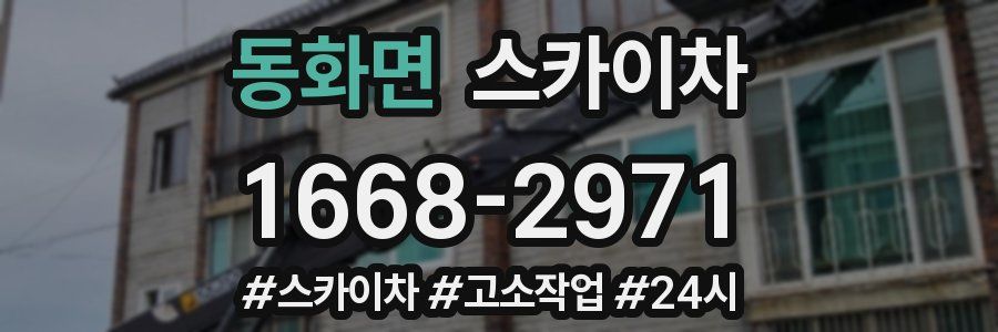 동화면 스카이차