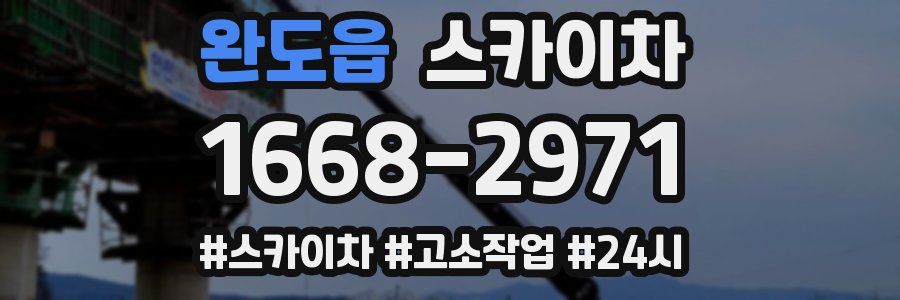 완도읍 스카이차