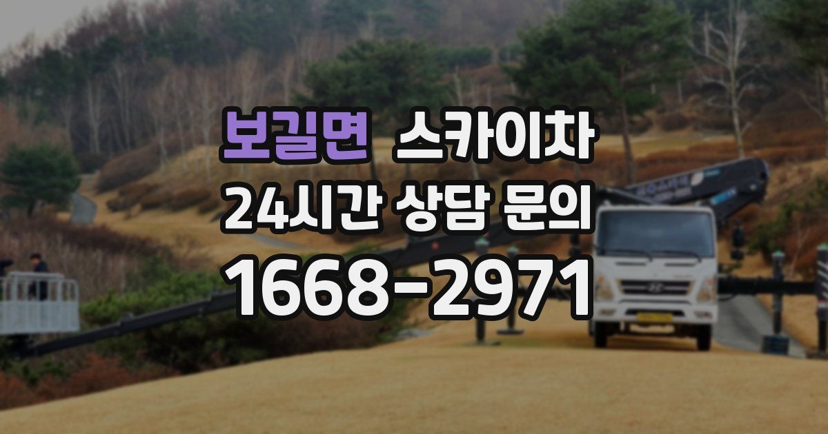 보길면 스카이차