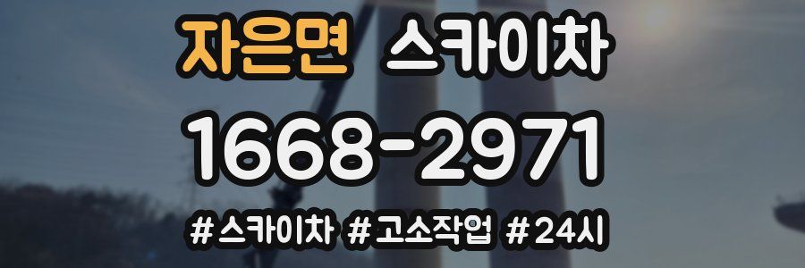 자은면 스카이차