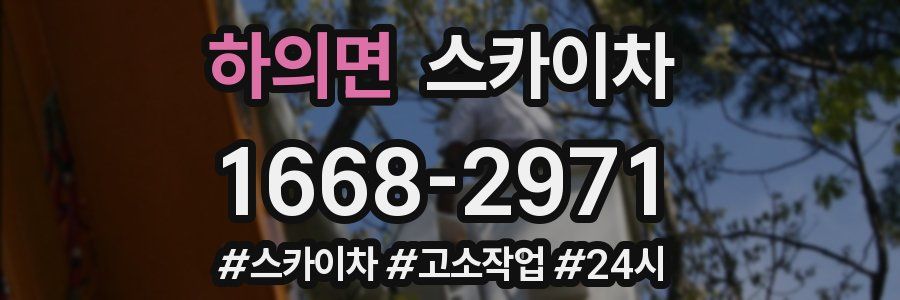 하의면 스카이차