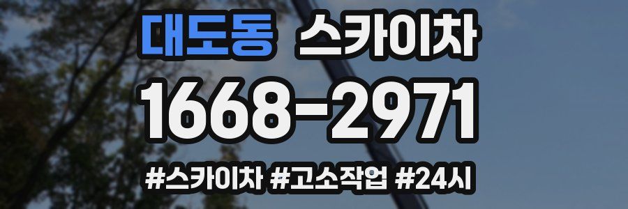 대도동 스카이차