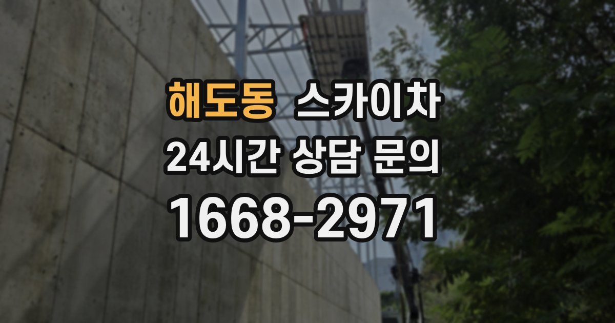 해도동 스카이차