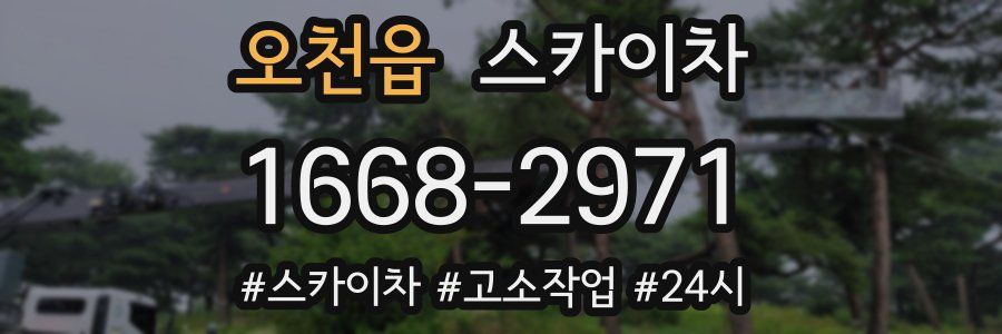 오천읍 스카이차