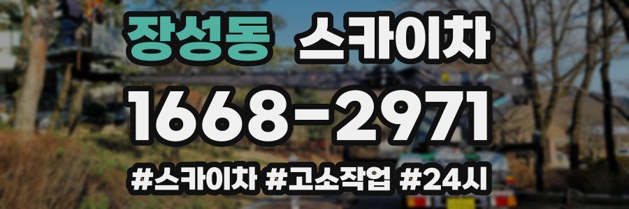 장성동 스카이차