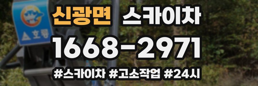 신광면 스카이차