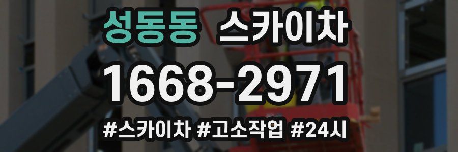 성동동 스카이차