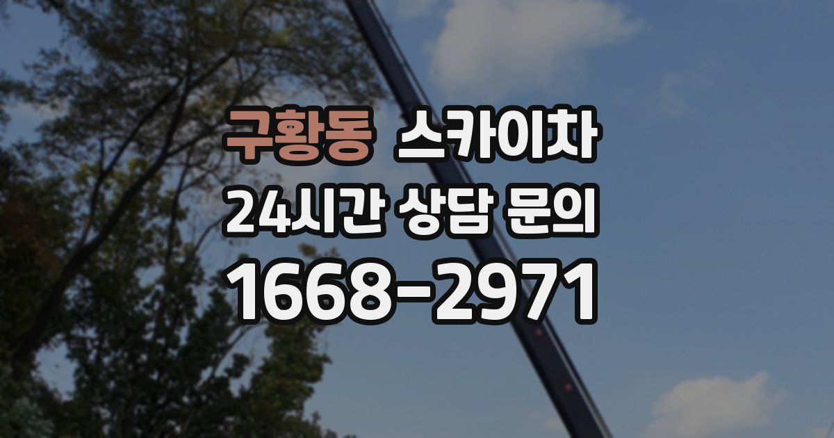 구황동 스카이차