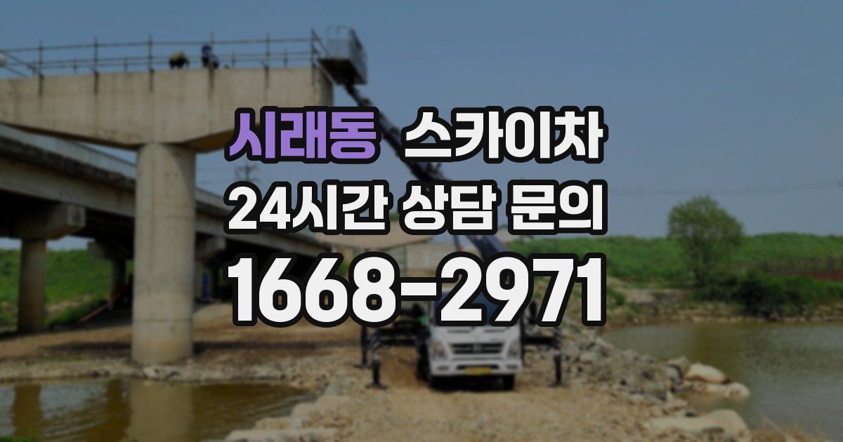 시래동 스카이차