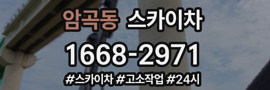 암곡동 스카이차