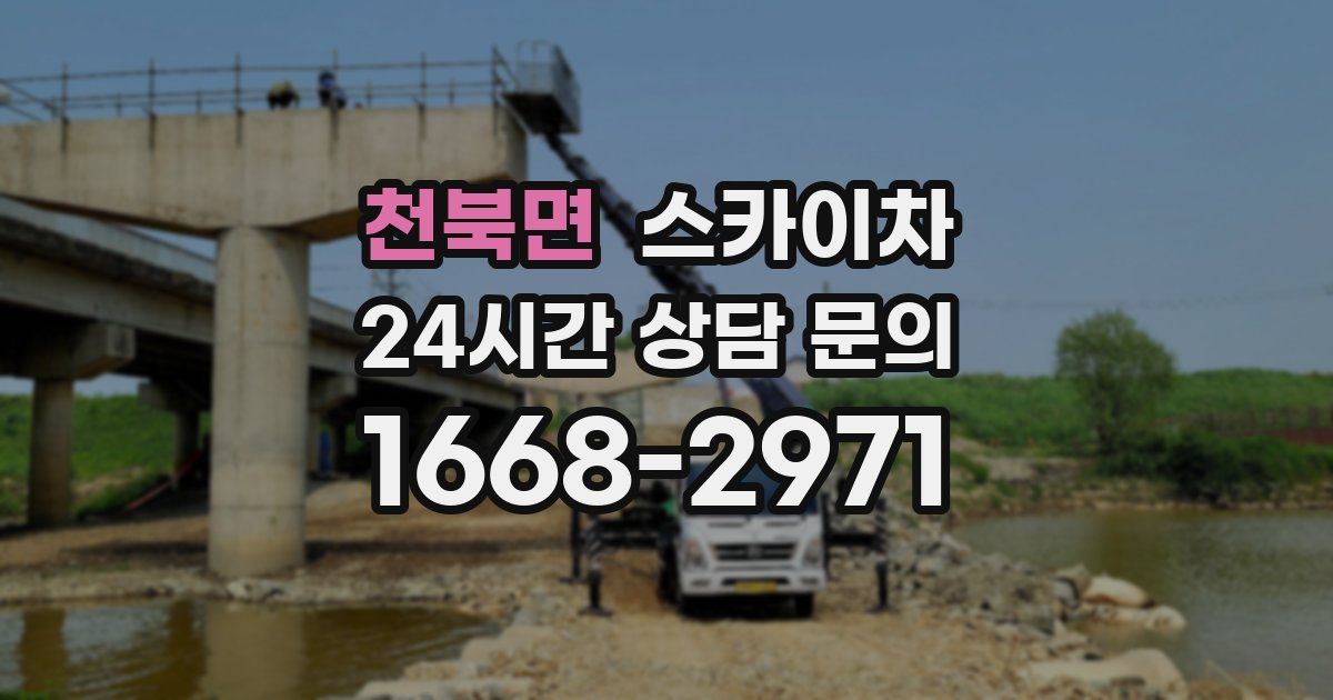 천북면 스카이차