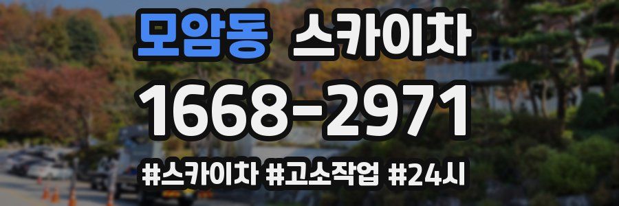 모암동 스카이차