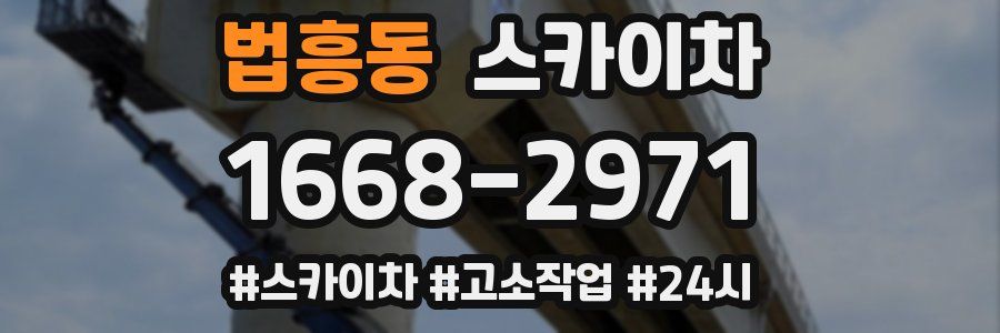 법흥동 스카이차