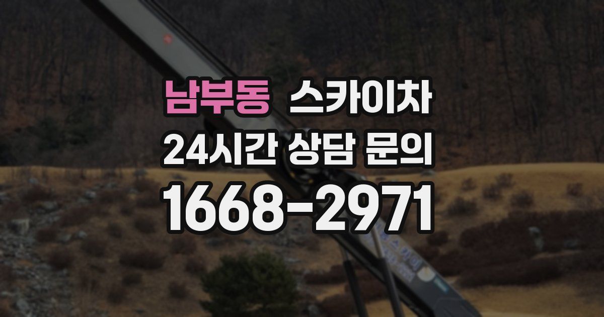 남부동 스카이차