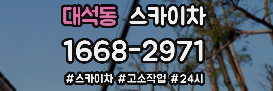 대석동 스카이차