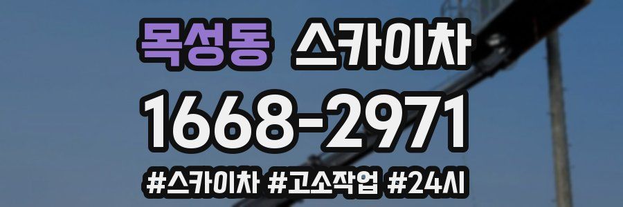 목성동 스카이차