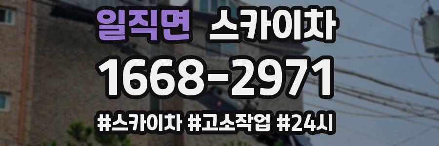 일직면 스카이차