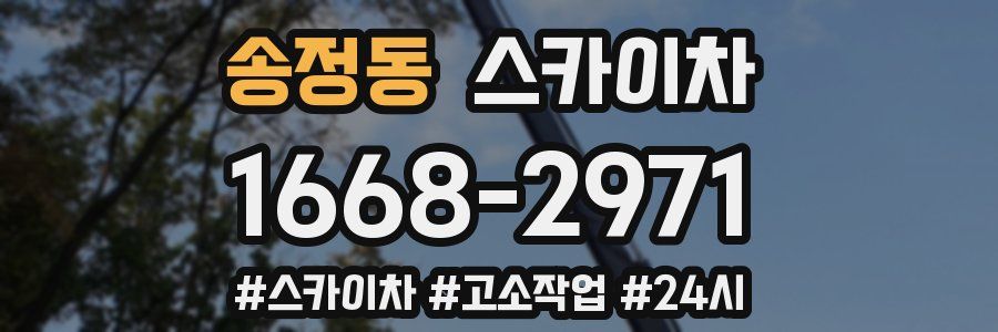 송정동 스카이차