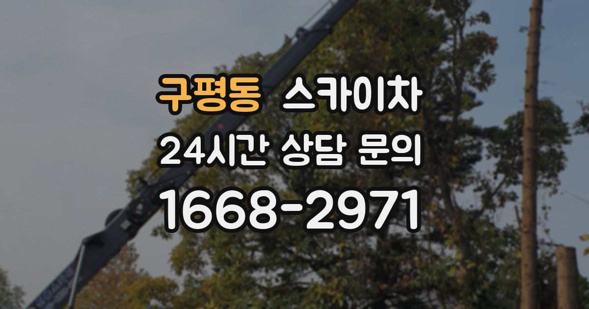 구평동 스카이차